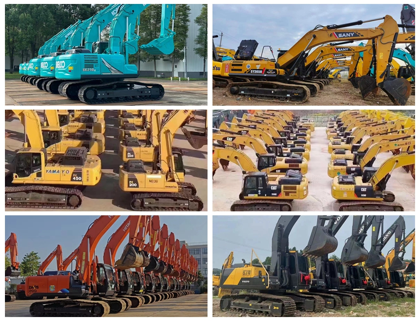 HIGH Power heavy equipment 323D used excavators